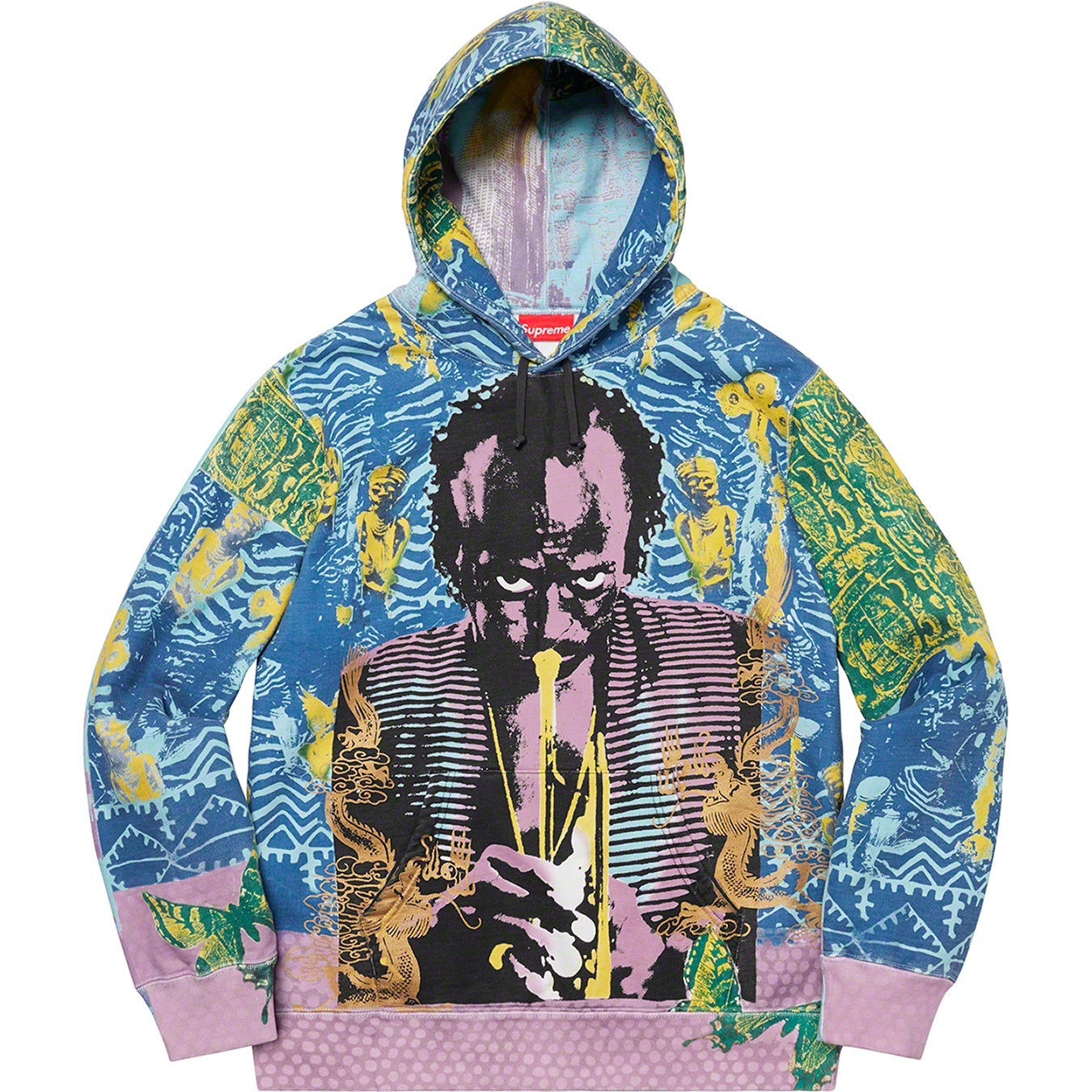 Miles Davis Hooded Sweatshirt view 6